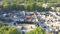 Dronefoto af banen som den så cirka 2019.
